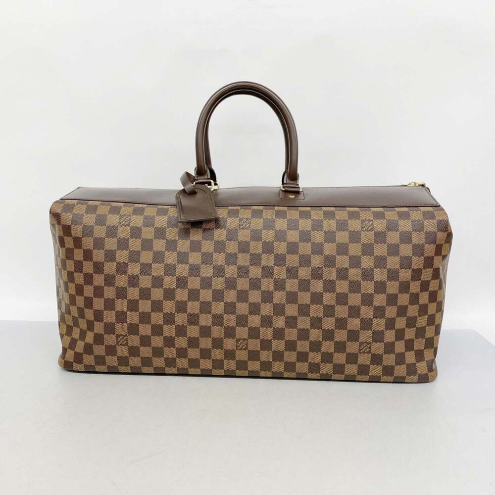 LOUIS VUITTON Brown Damier Boston Bag - Picture 10 of 10